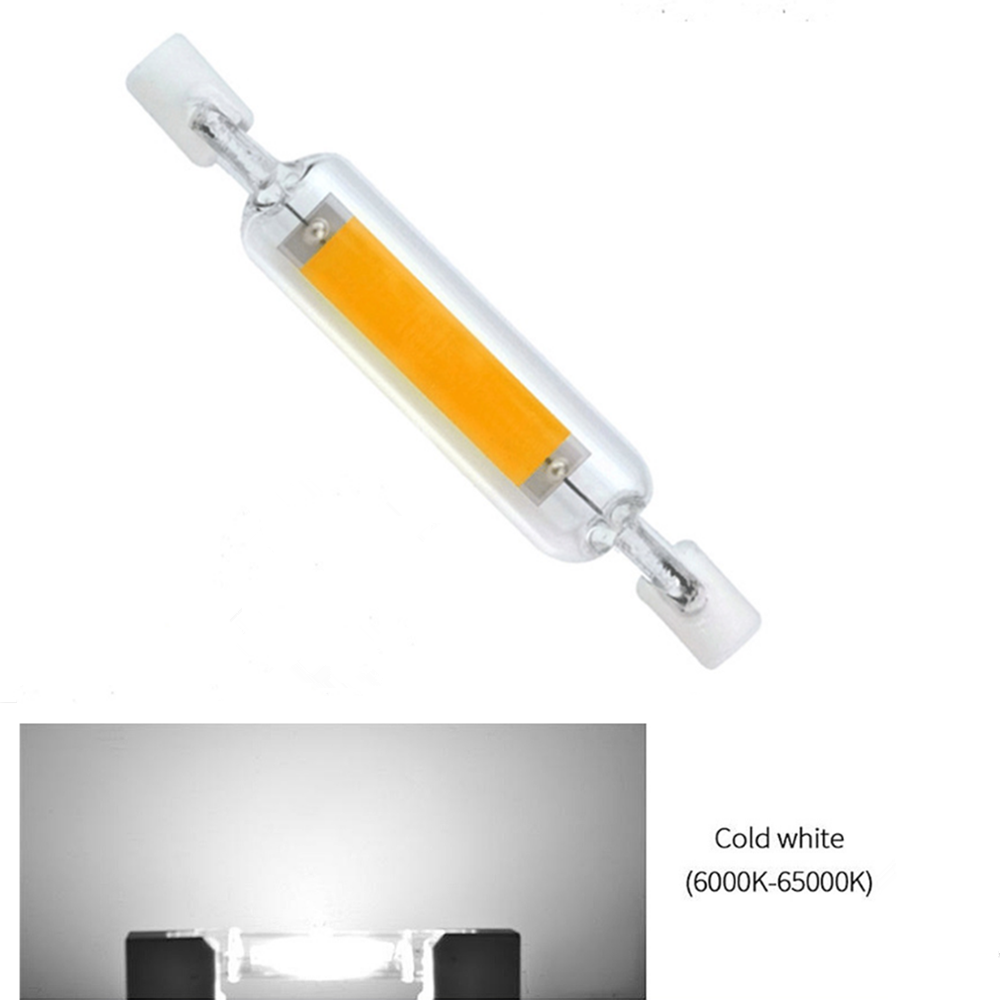   dimmable R7S COB LED   Ʃ ü ҷΰ Ʈ Ʈ 78mm 118mm AC 110V 220V   
